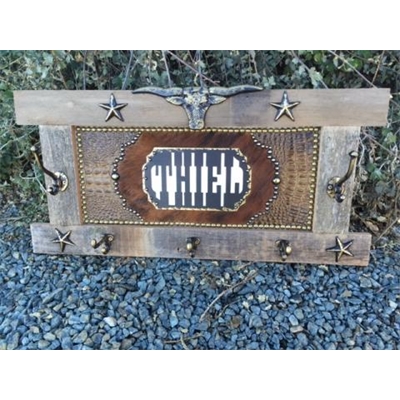 Personalized Entryway Hat Key Tack Coat Rack